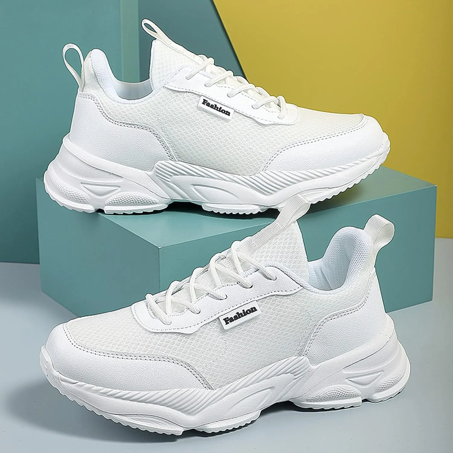 Womens Flat Slip On Sneakers Casual Walking Shoes Lightweight Canvas Comfortable Elastic Non Slip Loafers