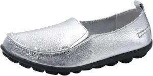 Women's Flats Shoes Slip On Work Shoes Comfort Walking Shoes Lightweight Comfort Penny Loafers Classic Wide Flats