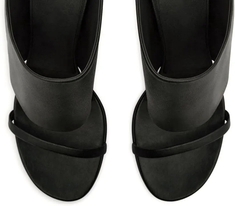 Women's Fold Over Wedge Heel Ankle Boots Open Toe High Heel Sandals Pull On Ankle Strap Shoes