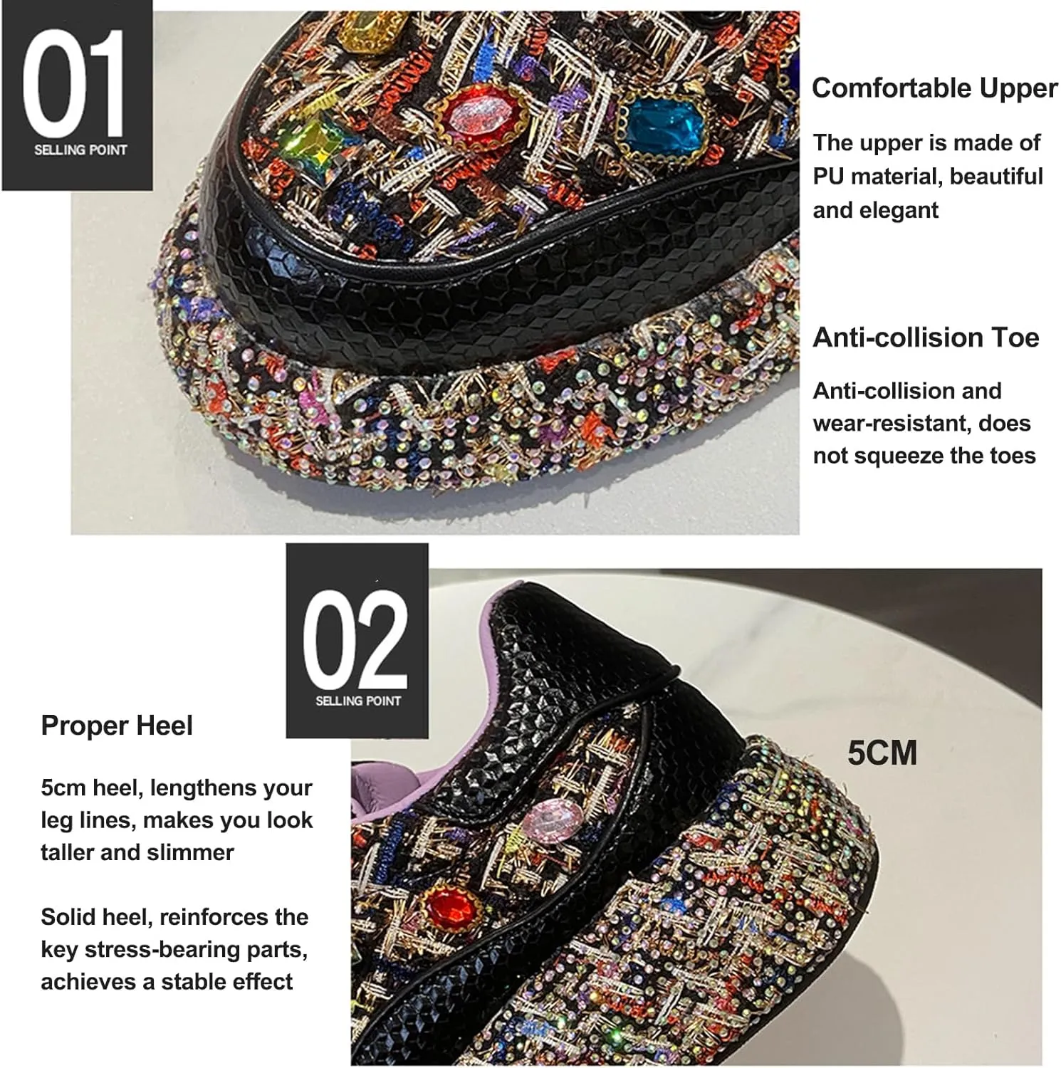 Women's Lace Up Platform Woven Sneakers Comfortable Fashion Sneaker Low Top Chunky Walking Shoes, Women's Platform Sneakers Rhinestone Fashion Chunky Casual Tennis Shoes