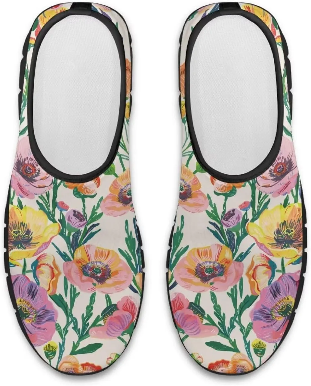 Womens Lightweight Walking Shoes Slip On Flat Non Slip Low-top Fashion Loafers Comfort Travel Shoe US Size 5.5-11.5