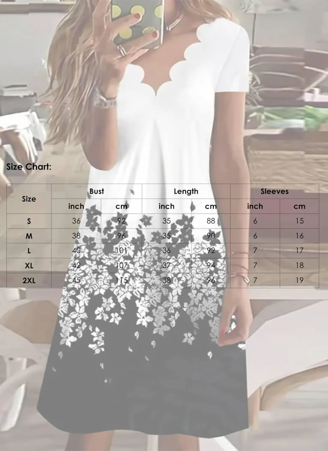 Women's Mini Dress Black and White Print Notch Neck Short Sleeve Chic Fashion 2025 Summer Spring Resort Dress