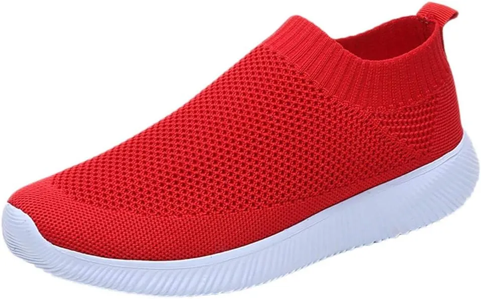 Womens Non Slip Work Shoes Slip On Water Resistant Walking Shoes Women Fashion Women Shoes Casual Women's Fashion Sneakers Steel Toe Tennis Shoe Cross Trainer Shoe