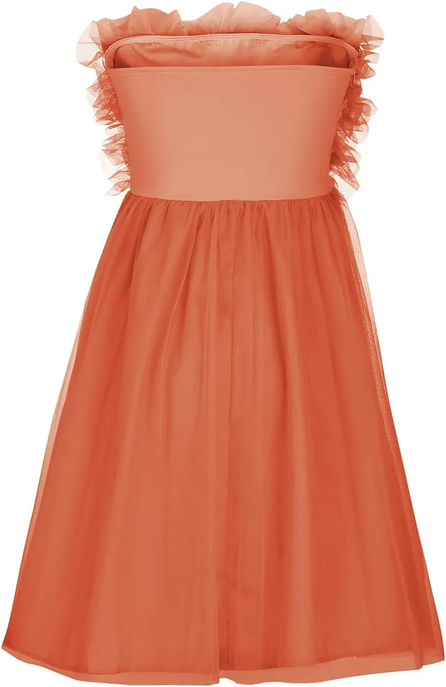 Womens Sexy Strapless Dress Fashion Sheath Skirts Puffy Sleeveless Elegant Gowns Dresses Prom Wedding Business Wear