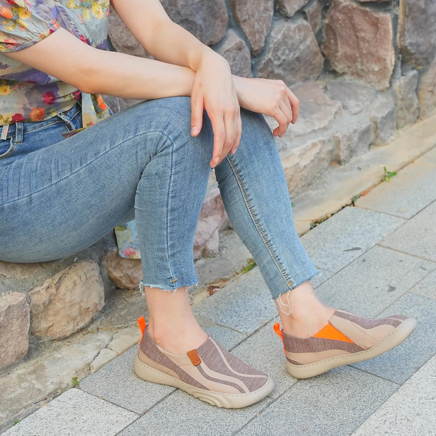 Women's Slip On Sneakers Casual Loafers Dress Travel Flats