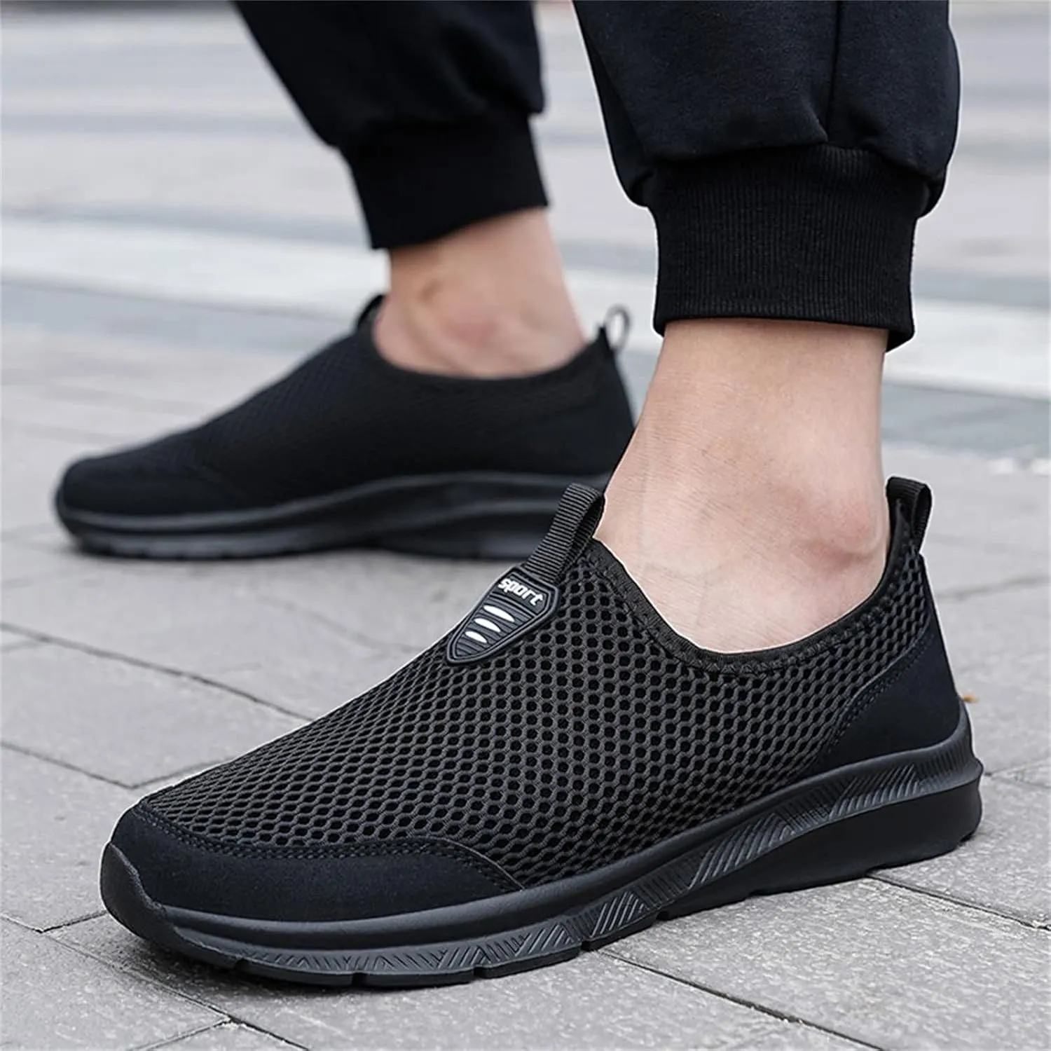Womens Slip On Sneakers Women Walking Tennis Shoes Non Slip Work Shoes Women Winter Black Casual Shoes Men Shoes Sneakers Platform Tennis Shoe Casual Loafers
