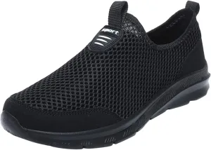 Womens Slip On Sneakers Women Walking Tennis Shoes Non Slip Work Shoes Women Winter Black Casual Shoes Men Shoes Sneakers Platform Tennis Shoe Casual Loafers