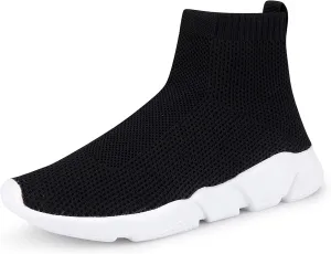 Women's Slip On Socks Sneakers Walking Shoes Running Tennis Athletic Gym Workout Non Slip Athletic Fashion Sneakers