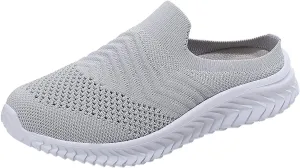 Womens Summer Breathable Mesh Slippers Tennis Shoes Men Wide Width Men Casual Dress Shoes Chunky Sneakers Black Tennis Shoe Loafers Casual Slip On