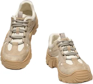 Women's Walking Shoes, Chunky Sneakers Womens, Fashion Sneakers Comfortable Flats Casual Tennis Shoes Sport Running Shoes