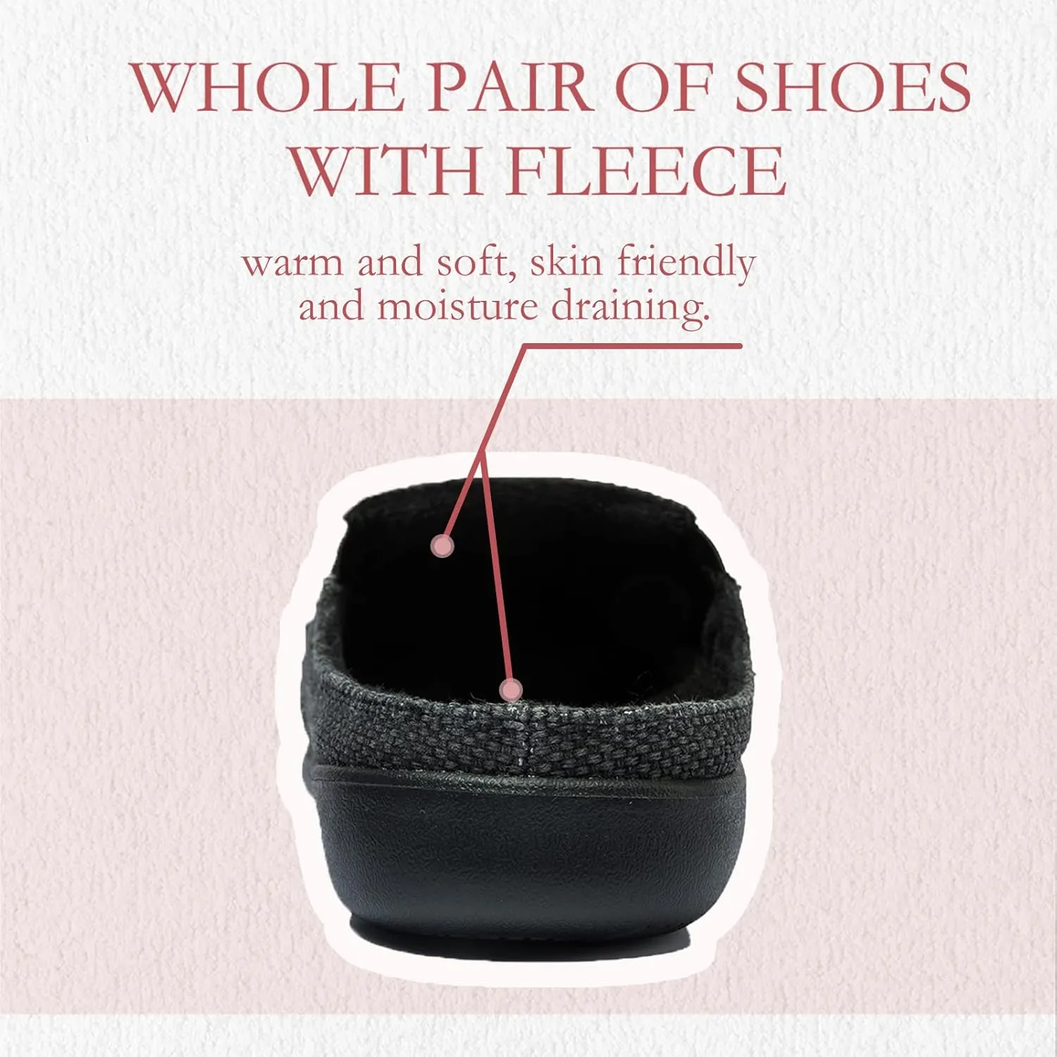 Womens Wide Slippers with Arch Support - Plantar Fasciitis Pain Relief - Orthopedic House Shoes for Diabetic Bunions