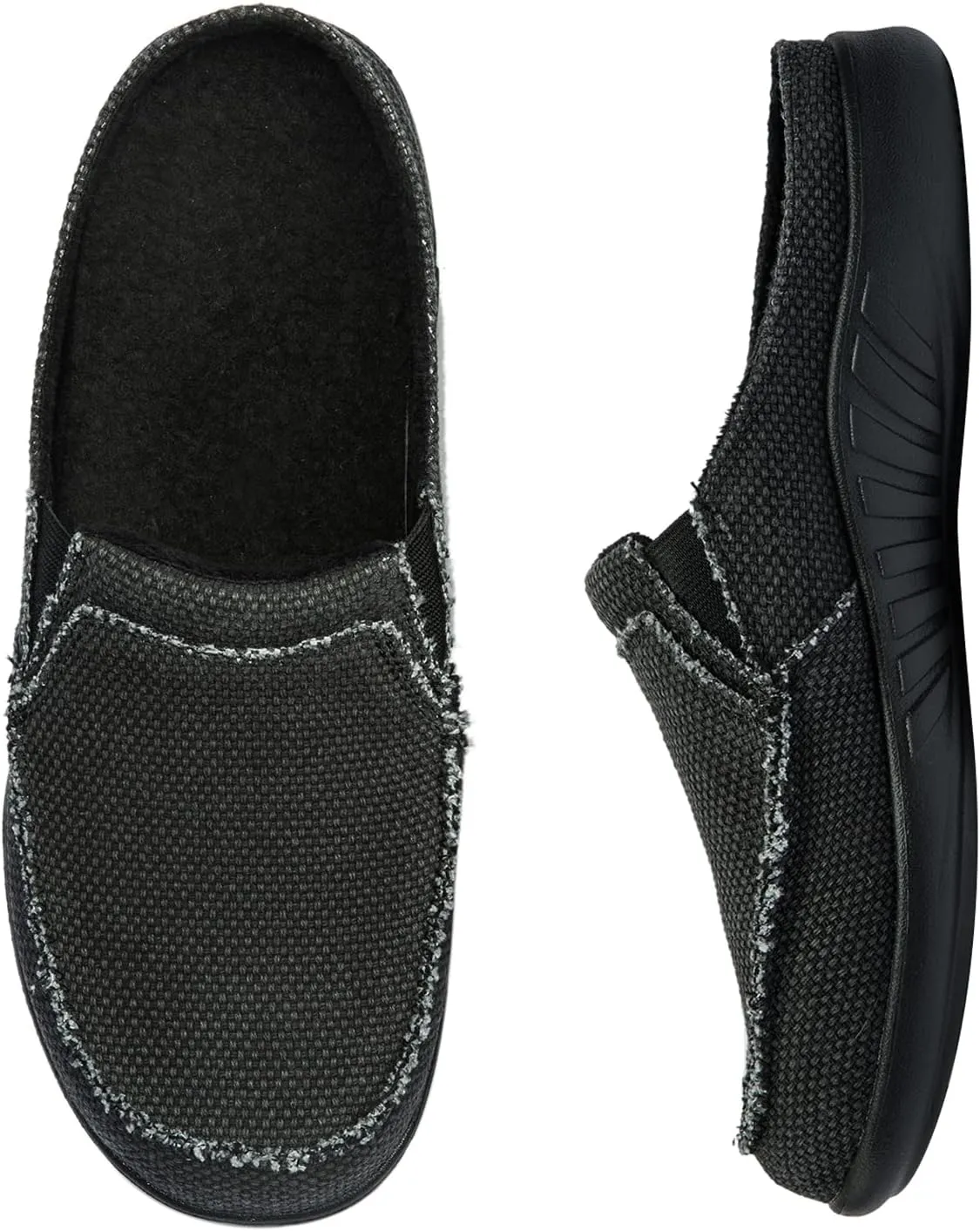 Womens Wide Slippers with Arch Support - Plantar Fasciitis Pain Relief - Orthopedic House Shoes for Diabetic Bunions
