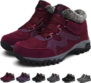 Women's Winter Thermal Boots for Women Waterproof Snow Winter Warm Hiking Work Comfy Boots Sneakers Walking Shoes