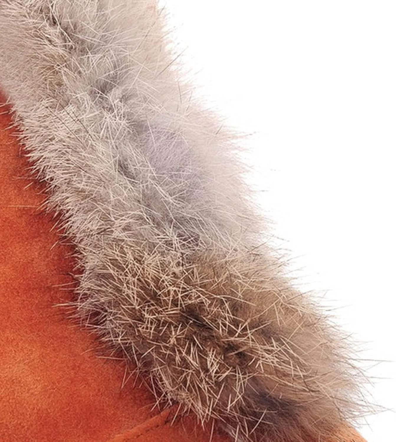 Women's Winter Warm Outdoor Mid Calf Boots High Heels Wedge Snow Bootie Faux Fur Comfortable Knee High Fuzzy Boots