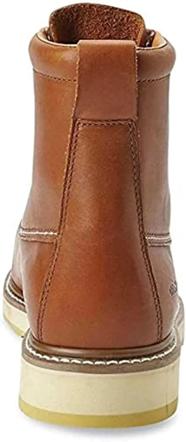 Work Boots for Men, 6" & 8" SureTrack Soft Toe Slip Resistant Moc Toe Mens Work Boots 84994/86994