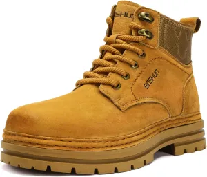 Work Boots Mens Womens Tactical Hiking Waterproof with Non Slip Comfortabe Outdoor Shoes