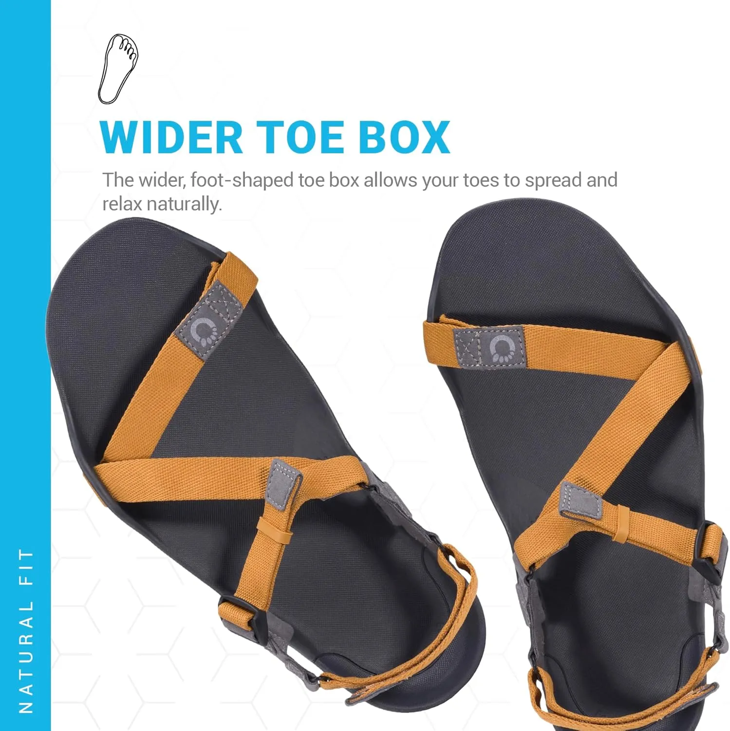 Xero Shoes Men's Z-Trek Barefoot Hiking Sandals