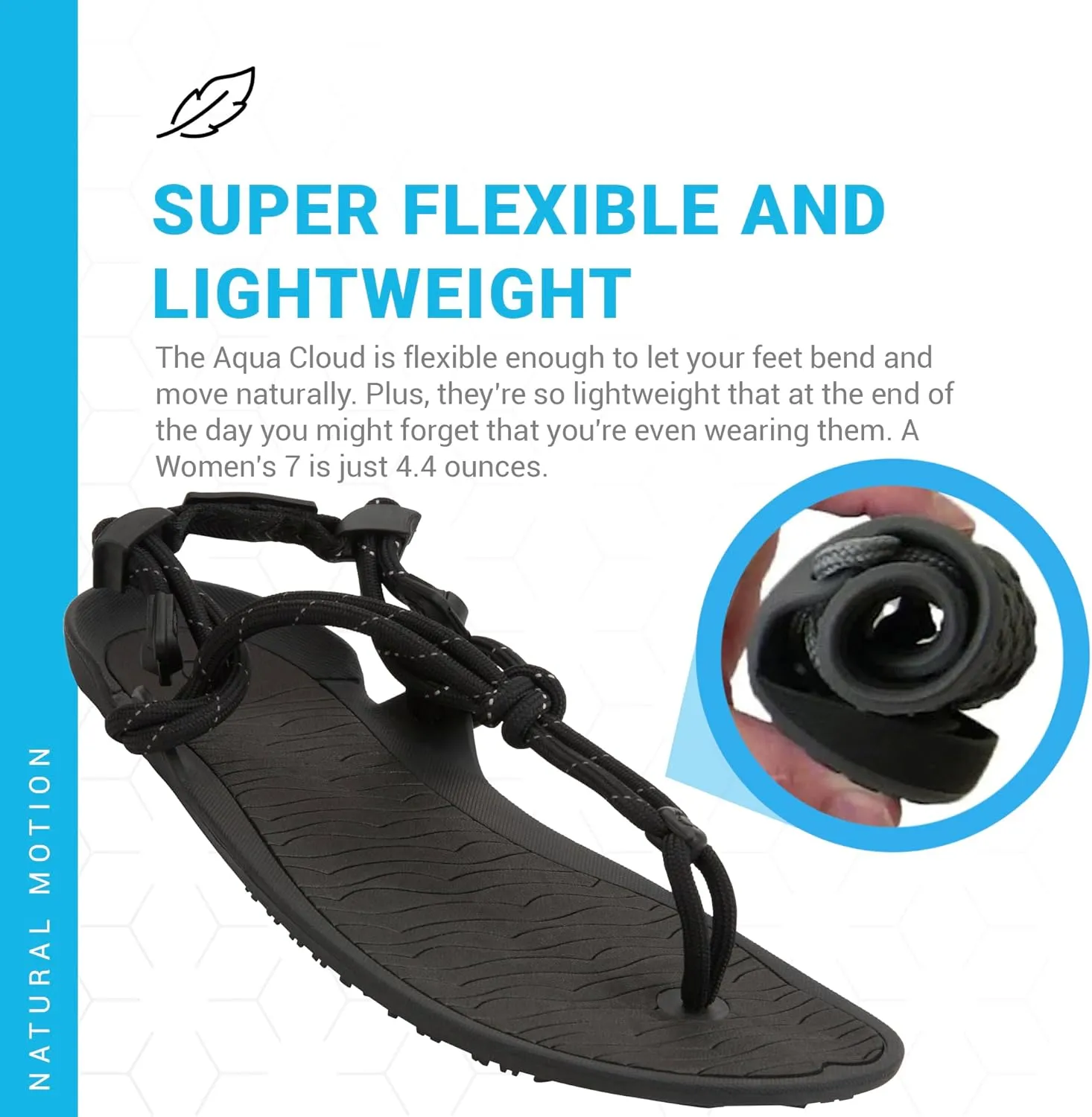 Xero Shoes Women's Aqua Cloud Barefoot Water Sandal
