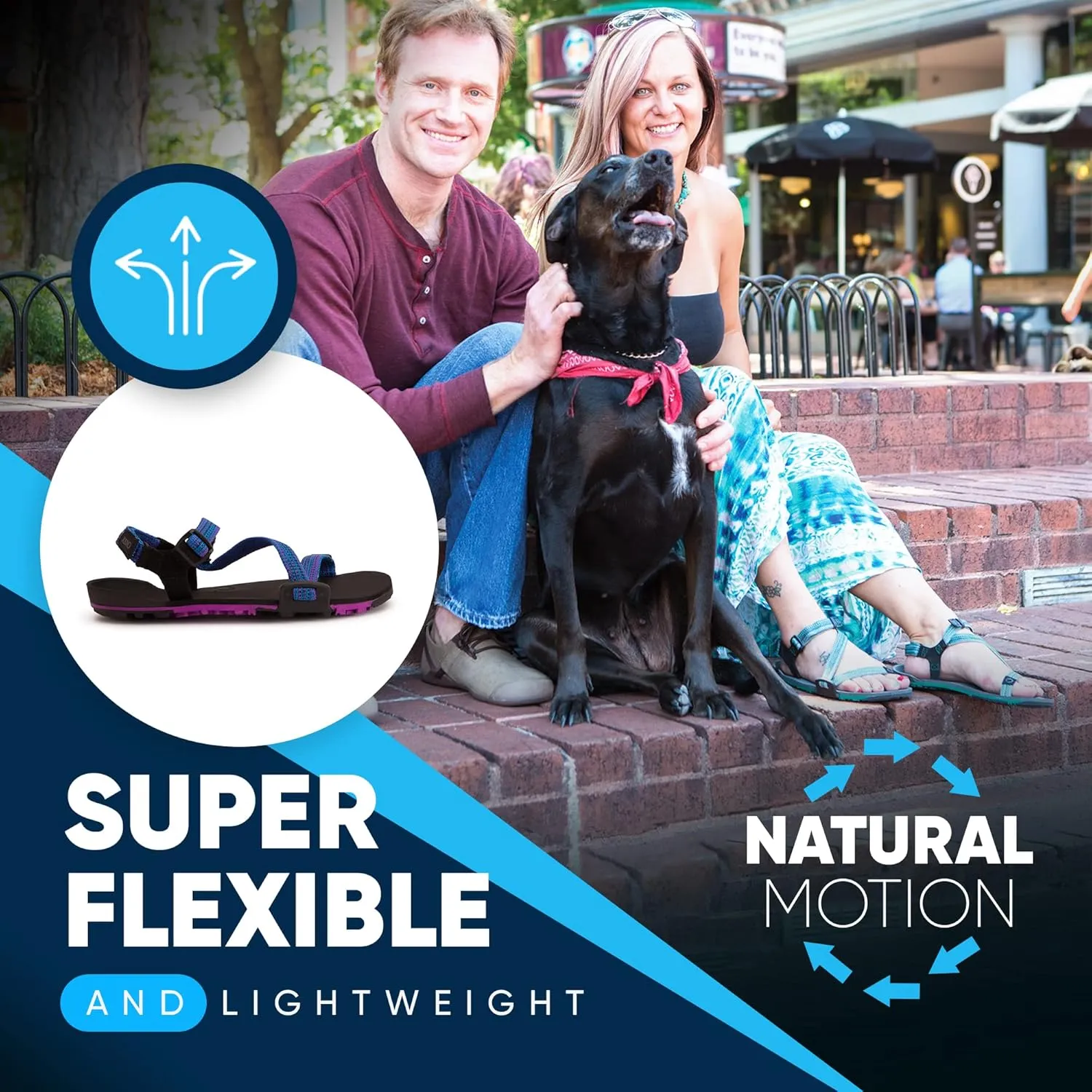 Xero Shoes Women's Z-Trail EV Barefoot Hiking Sandals