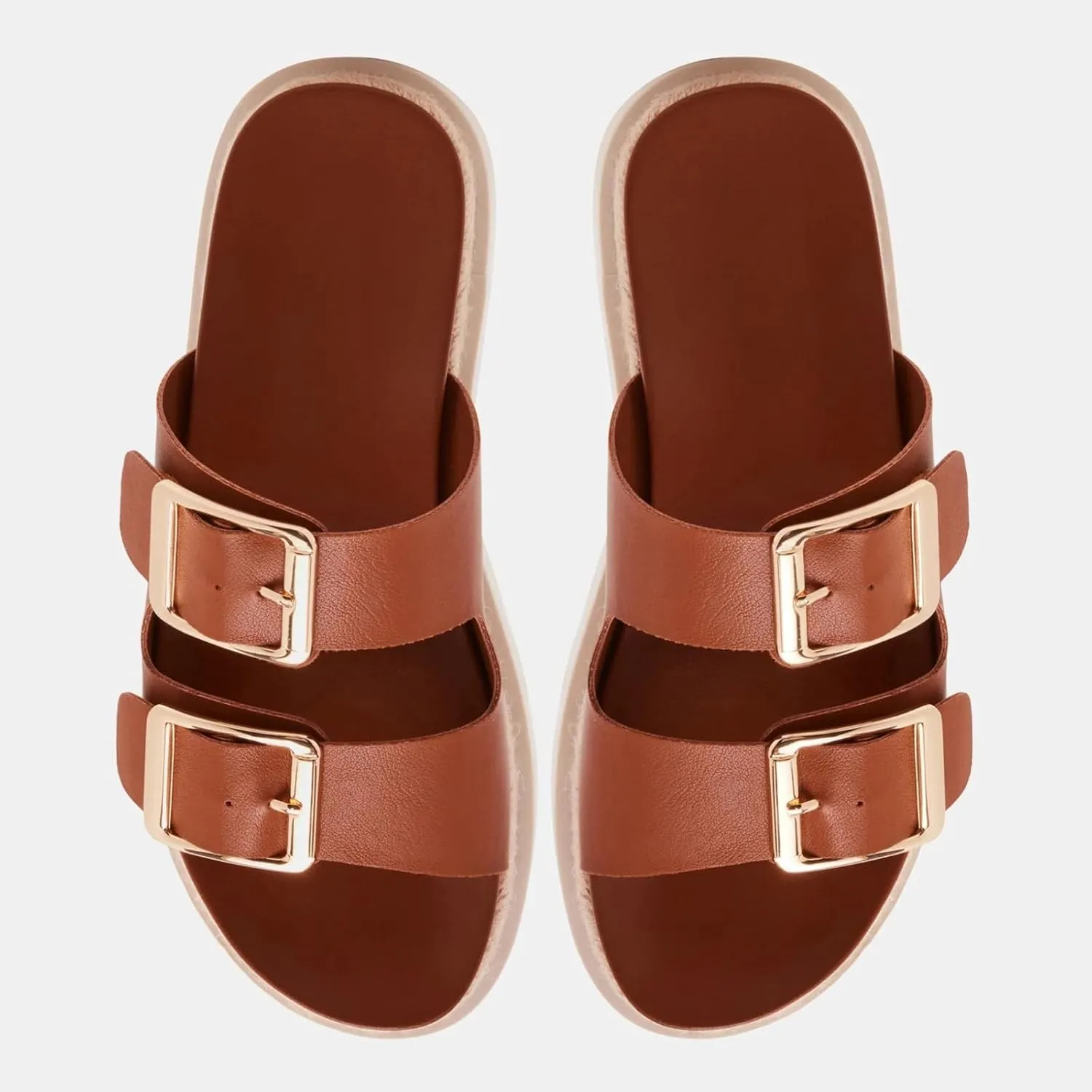 Yishaweiqi Espadrilles Platform Sandals for Women Comfortable Raffia Flatform Sandals Adjustable Buckle Straps Woven Straw Crochet Flat Slide Sandals Summer Beach Shoes