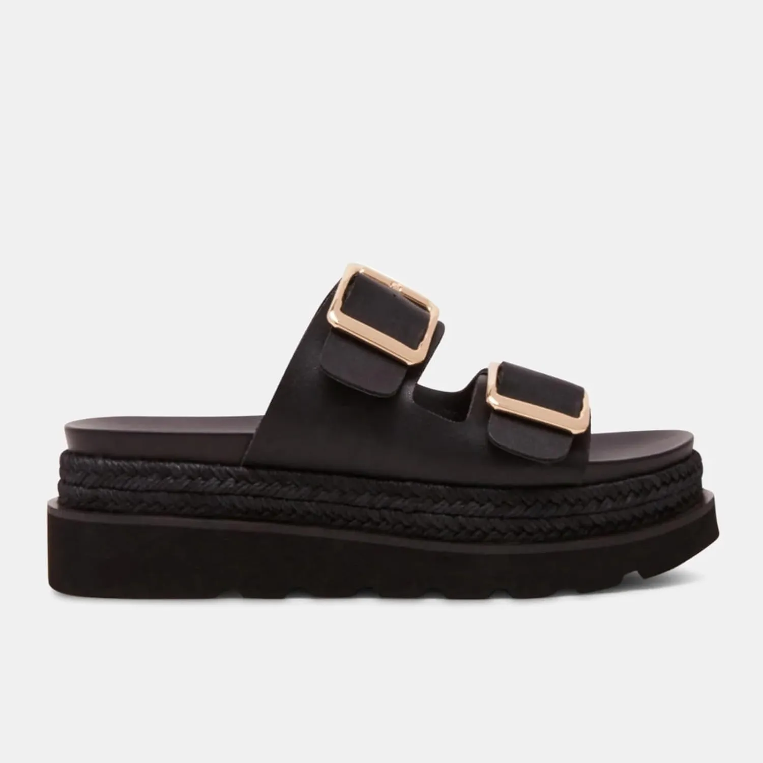 Yishaweiqi Espadrilles Platform Sandals for Women Comfortable Raffia Flatform Sandals Adjustable Buckle Straps Woven Straw Crochet Flat Slide Sandals Summer Beach Shoes