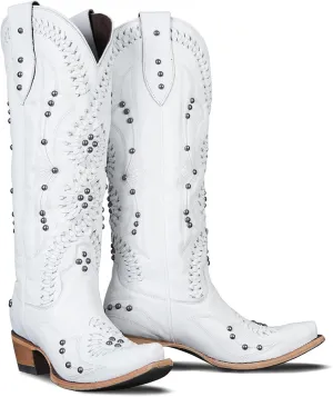 Yolkomo Cowboy Boots for Women Knee High Western Cowgirl Boots