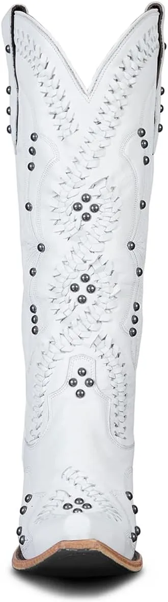 Yolkomo Cowboy Boots for Women Knee High Western Cowgirl Boots