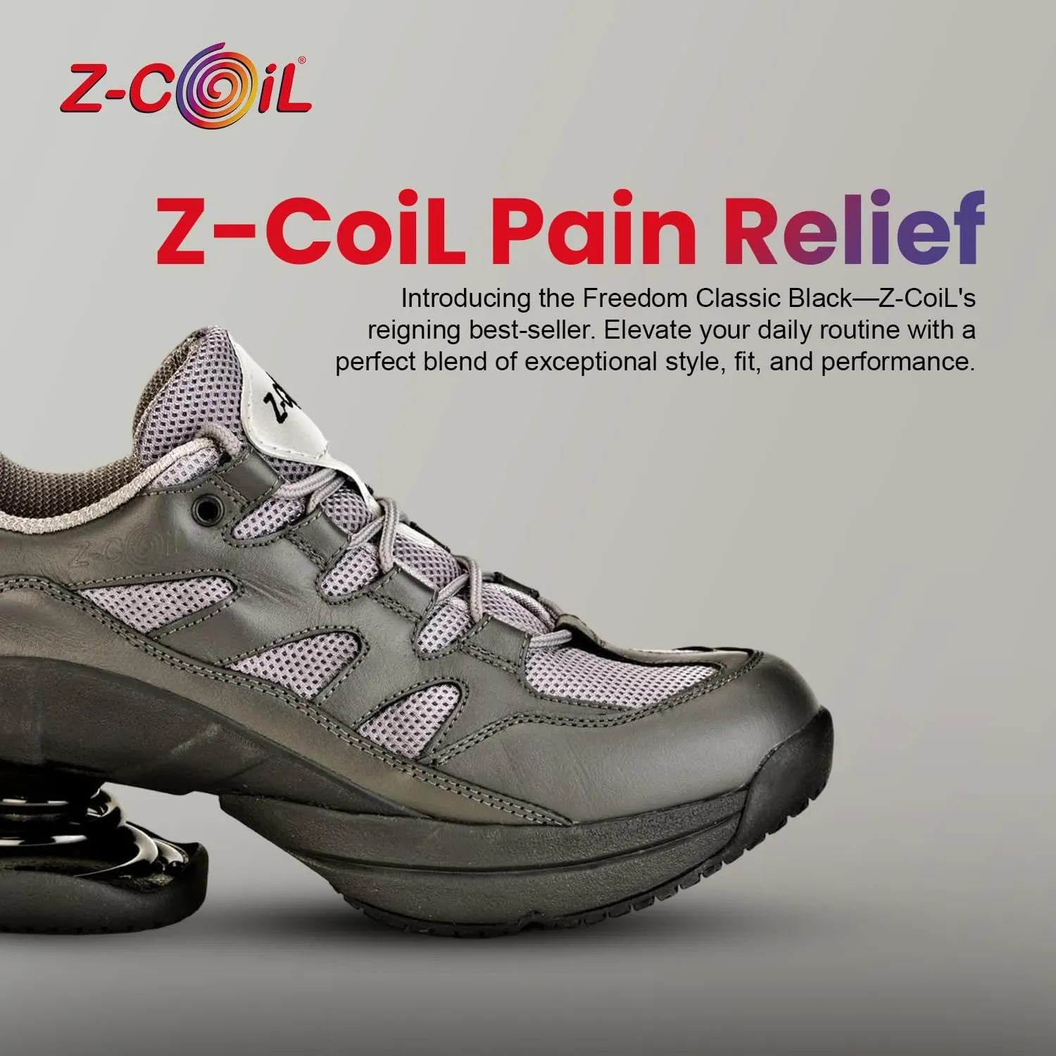 Z-CoiL Women's Freedom Pain-Relief Footwear, Open Coil