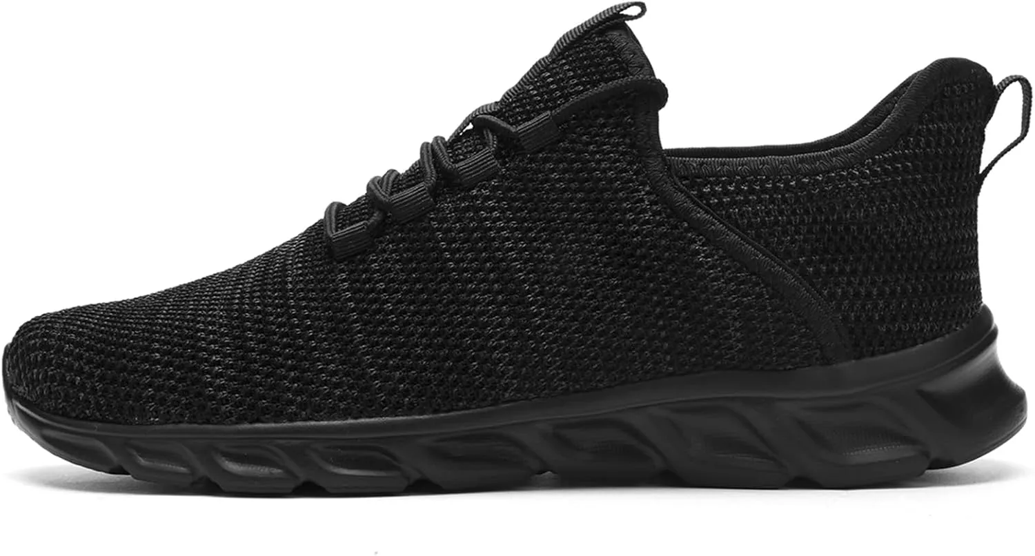 ZGPWZWL Mens Running Shoes Fashion Sneakers for Walking Tennis Gym Shoes Slip On Lightweight and Comfortable