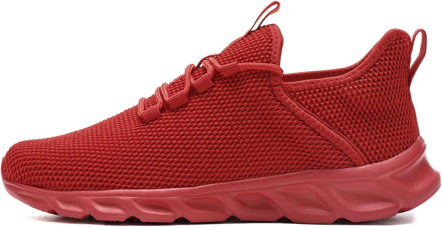 ZGPWZWL Mens Running Shoes Fashion Sneakers for Walking Tennis Gym Shoes Slip On Lightweight and Comfortable
